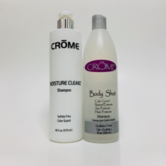Crome Shampoo chrome Moisture Clenz Body Shot
